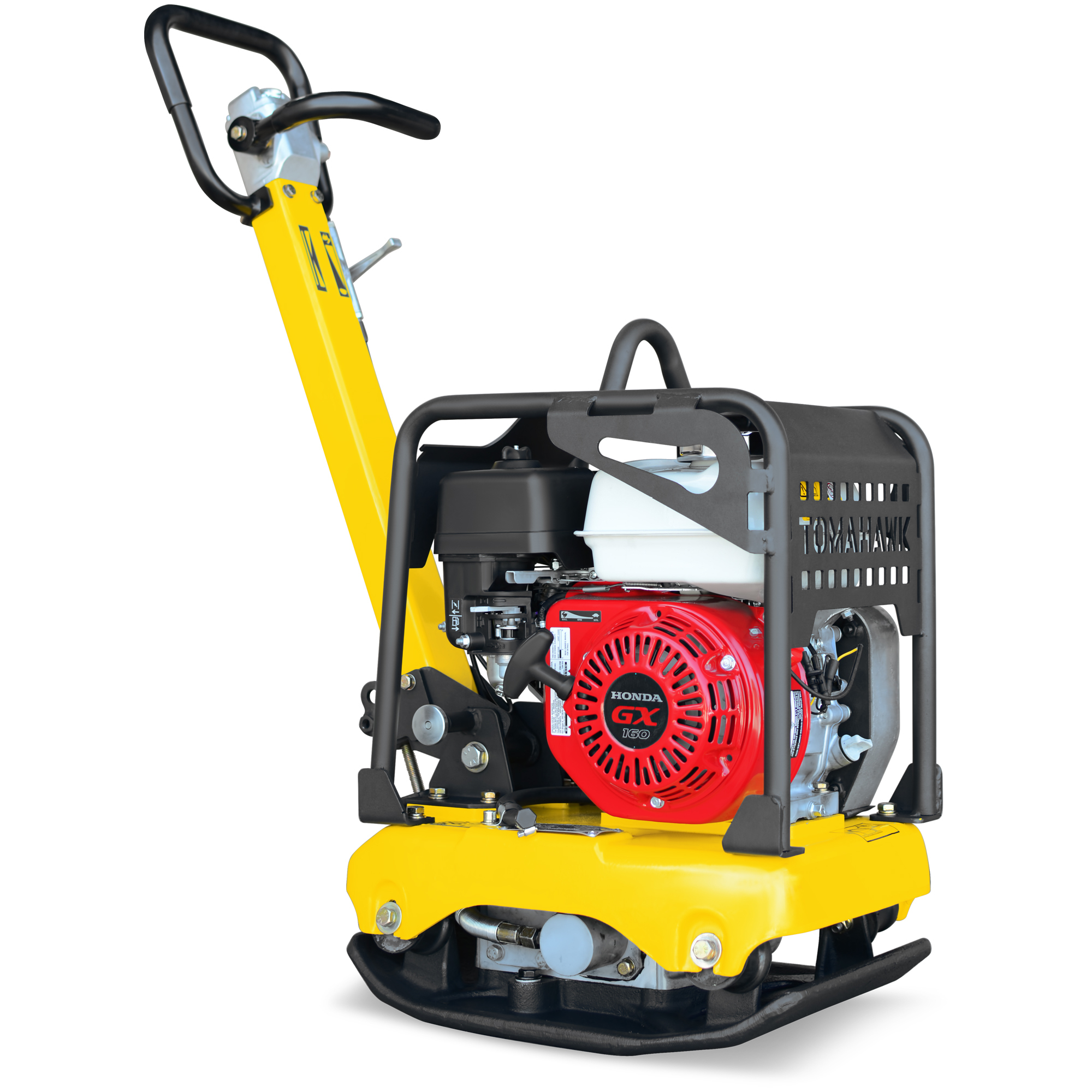 Tomahawk Reverse Plate Compactor - 5.5 HP, Honda GX160 Engine, 5,620 lbs/ft Force, 6,000 VPM, Model# TPC100H